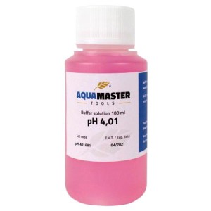 Calibration Solution PH 4.01 Box 18x100ML AquaMaster Tools