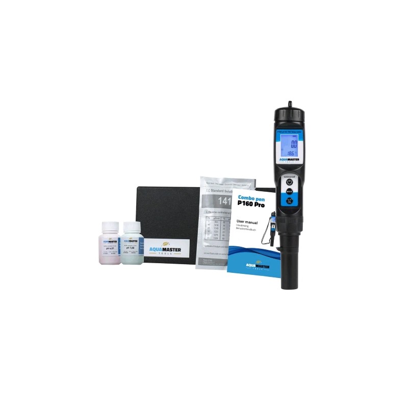 Misuratore Pen P160 Pro EC pH Temp Ppm Tds Combo AquaMaster Tools