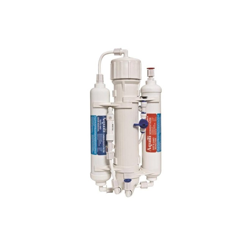 Classic FV Reverse Osmosis System HQ+75 Membrane and Cleaning Valve 288L/Day Aquili