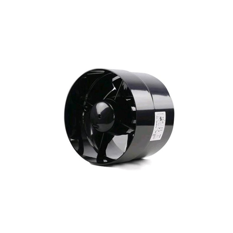 Ventilateur Axial Flo Turbo EU Ø125 Débit 243 MC/H Câblé Ita Black Orchid