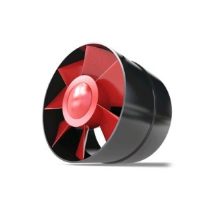 Axial Flo Ø100 Fan Airflow 105 MC/H Black Orchid