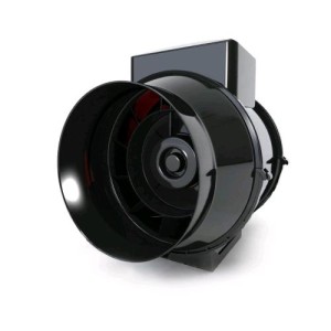 Extractor Mixed Flo RV Ø100 Max 187 M³/H Verkabelt Ita Black Orchid