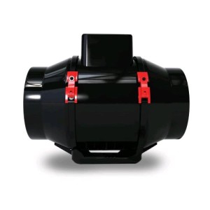Aspiratore Mixed Flo RV Ø125 Max 280 M³/H Cablato R25 Black Orchid
