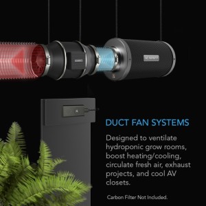 Cloudline Pro S6 Ø 150 683 MC/H Ventilator AC Infinity