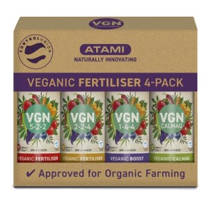 Atami Vgn Vegan Fertilizers 4 Pack 250ml Atami B'Cuzz ATA