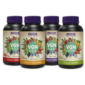 Vgn Fertilizzanti Vegani 4 Pack 250 ml Atami B'Cuzz ATA