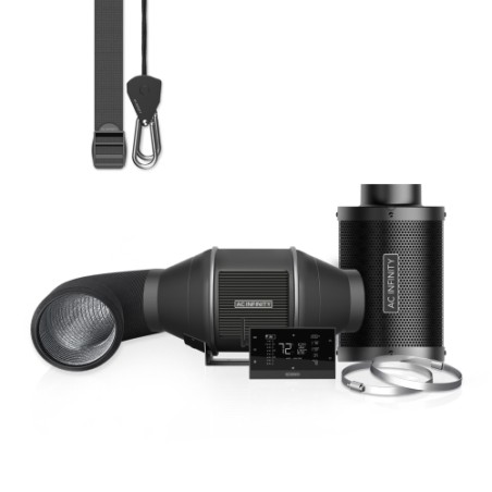 Kit Filtrazione Aria Pro Ø100 348 M³/H AC Infinity