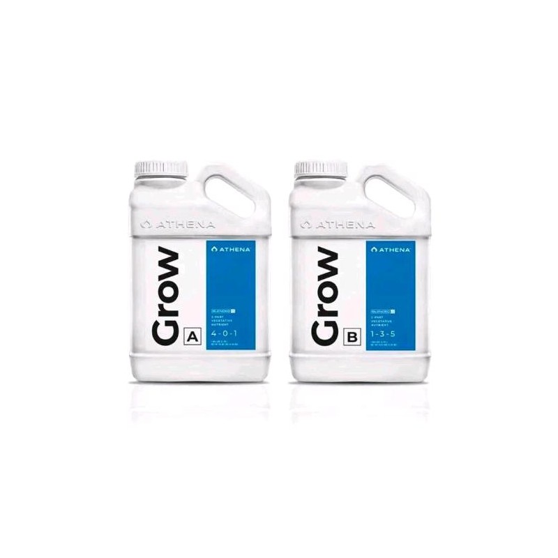 Grow 3,78 L 1 Gallone Bottiglie A e B Blended Line Athena