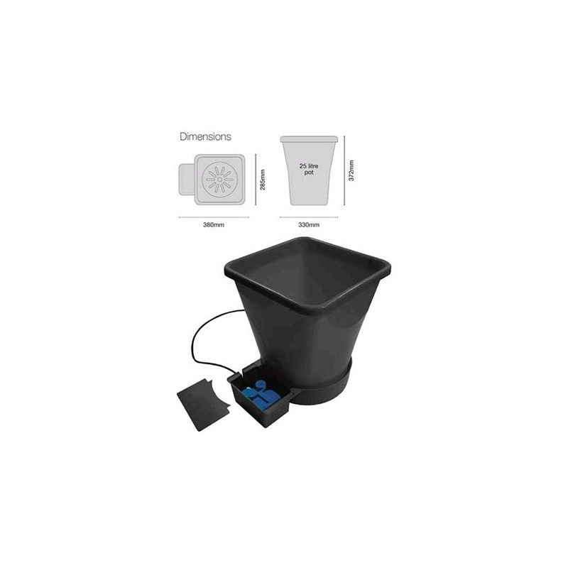 Einzelmodul 1 Pot XL System Wanne + Schwimmer AutoPot