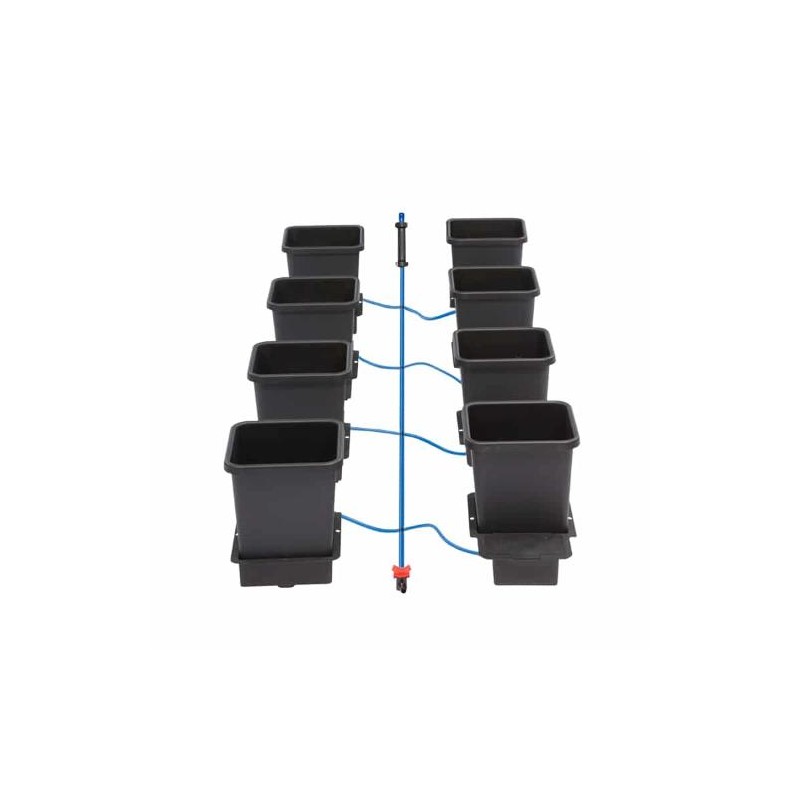 1 Pot System Kit 8 Töpfe Ohne Tank AutoPot
