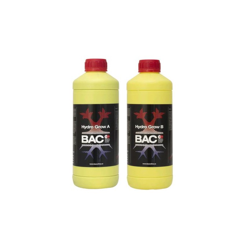 Hydro Grow Bottiaglie A e B 1 L B.A.C.