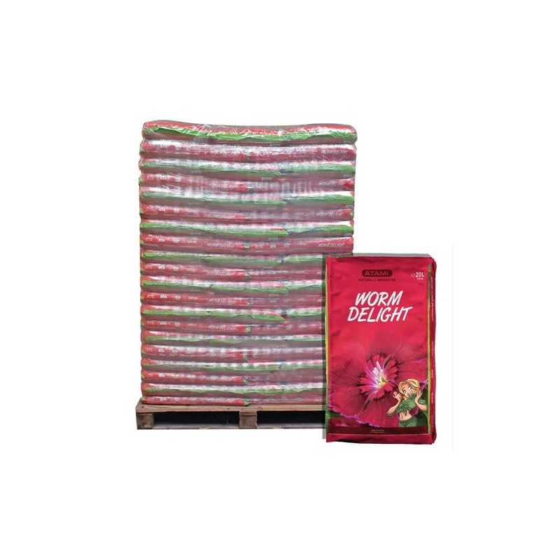 Atami Worm Pallet Humus 20L (100 BAGS) Atami B'Cuzz ATA