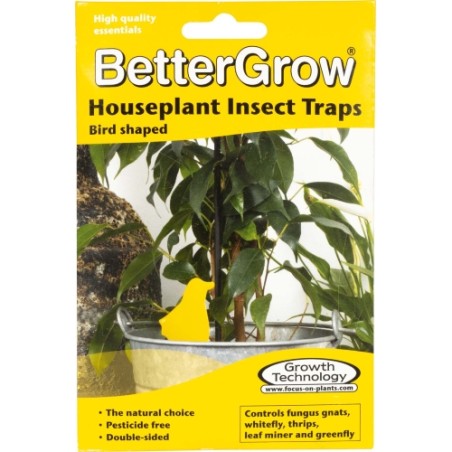 Bettergrow Piège Collant en Forme d'Oiseau (15Pcs) Growth technology