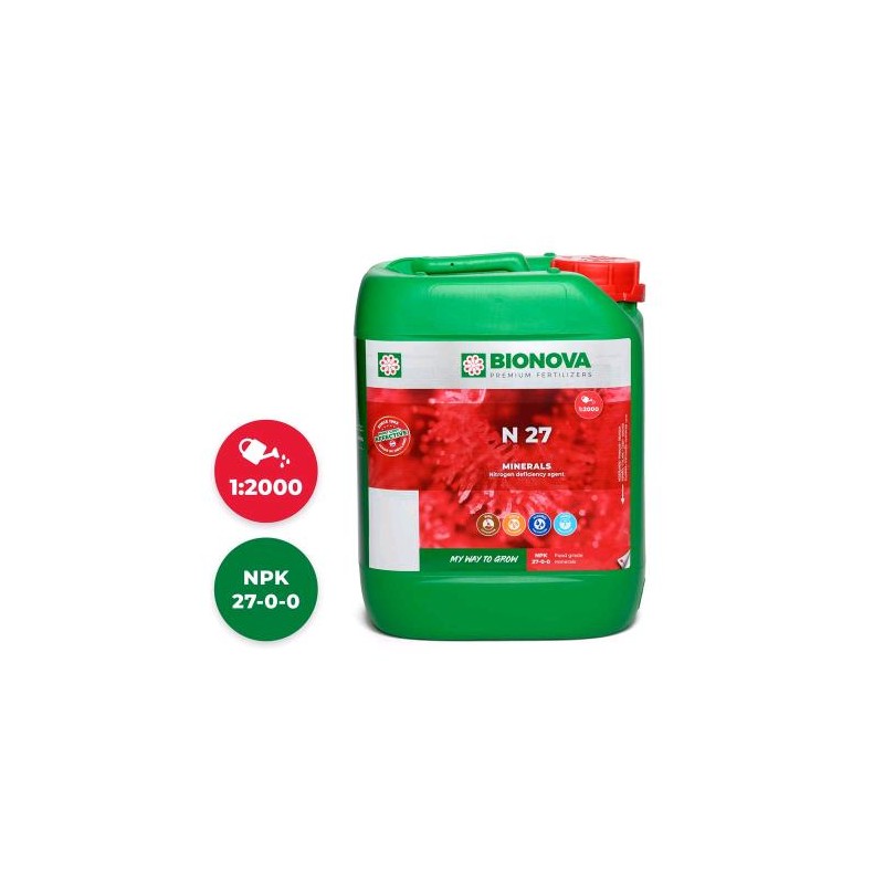 N 27 Azote 27% 5L Bionova