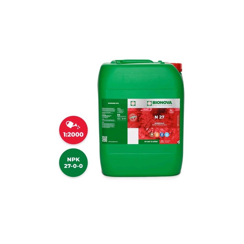 N 27 Stickstoff 27% 20L Bionova