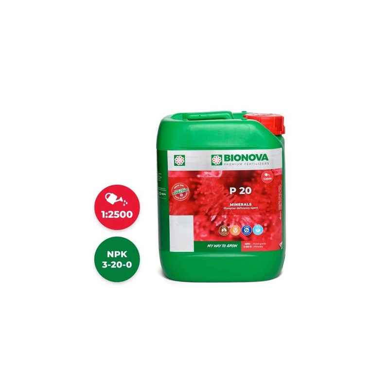 P 20 Fósforo 20% 5L Bionova