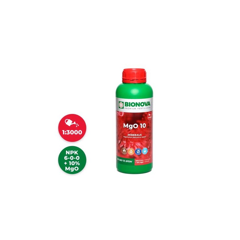 Mgo 10 Magnésium 10% 1L Bionova
