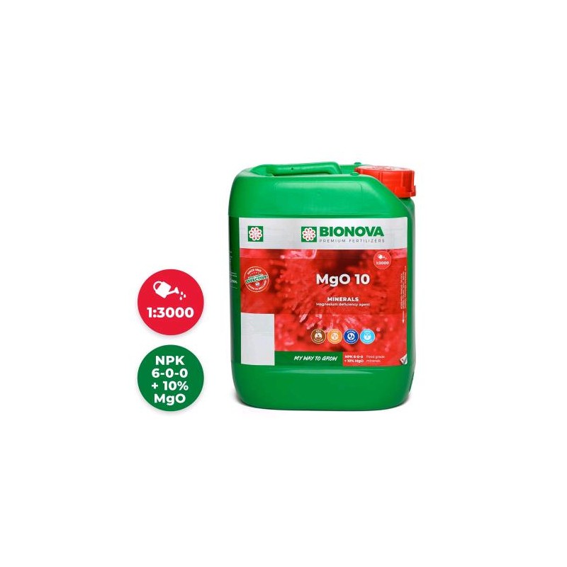 Mgo 10 Magnesio 10% 5 L Bionova
