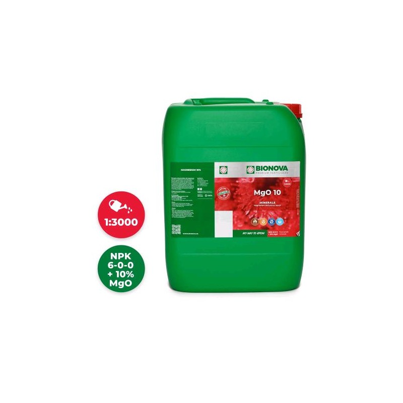 Mgo 10 Magnésium 10% 20L Bionova