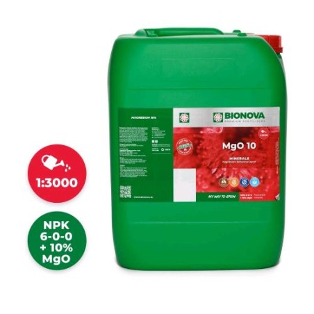 Mgo 10 Magnésium 10% 20L Bionova