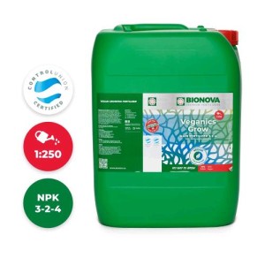 Veganics Grow 20L Bionova