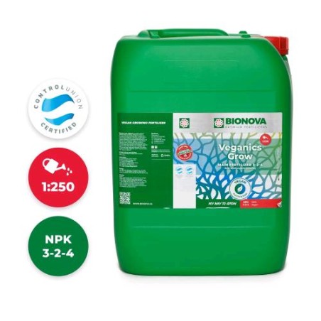Veganics Grow 20 L Bionova