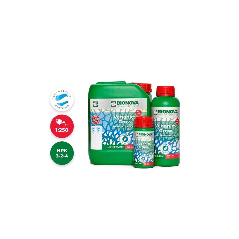 Veganics Grow 1000L Bionova
