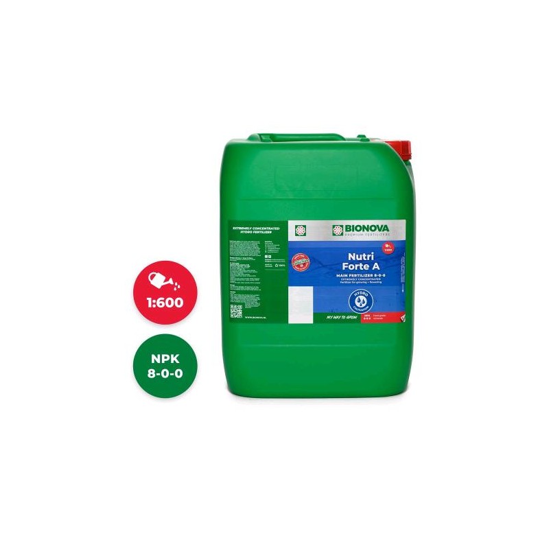 Nutri Forte Hydro 20 L Bottiaglie A e B Bionova