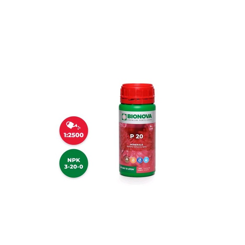 P 20 Phosphorus 20% 250ml Bionova