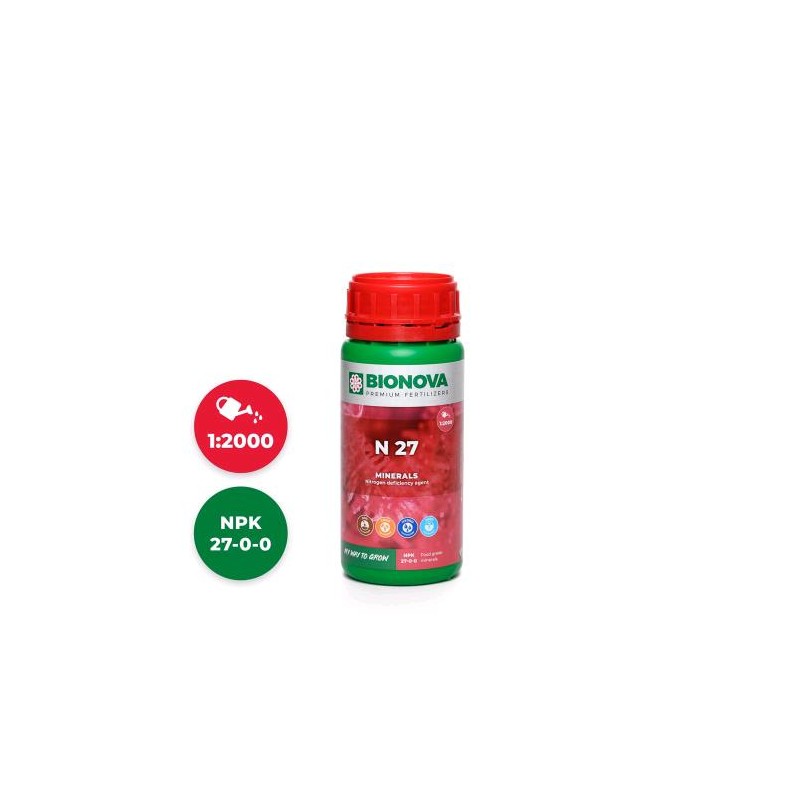 N 27 Nitrógeno 27% 250ml Bionova