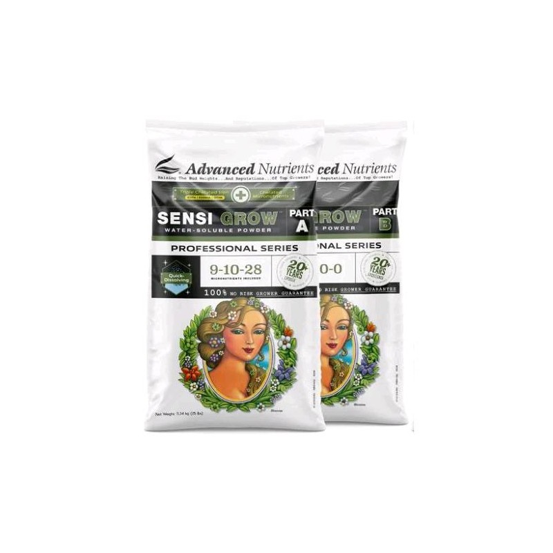 Sensi Grow Pro A+B Polvo 1KG Advanced nutrients
