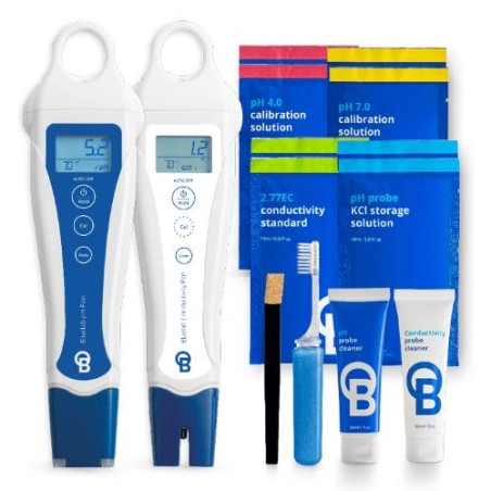 Paquete de inicio para pH y conductividad Bluelab