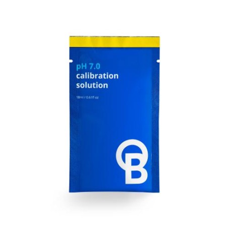 pH Calibration Solution 7.0 20ml 30 Sachets Bluelab