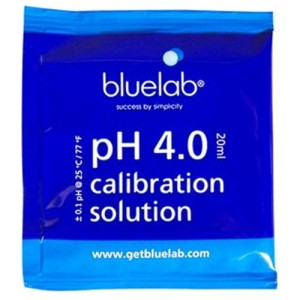Soluzione di Calibrazione pH 4.0 20ml 30 Bustine Bluelab