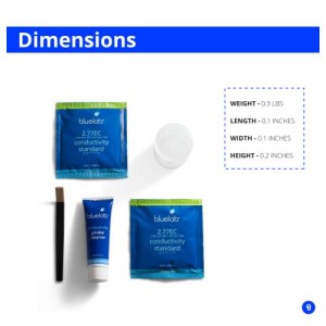 Kit de cuidado de sondas para el mantenimiento de electrodos de conductividad Bluelab