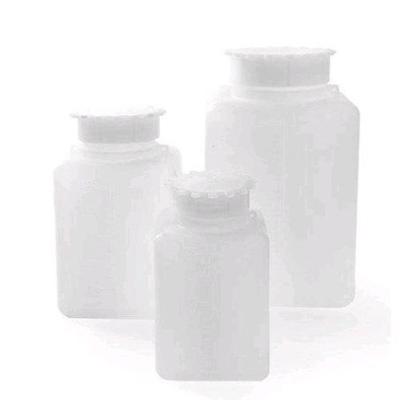 Graduated Rectangular Bottle with Wide Mouth 500ml L-P