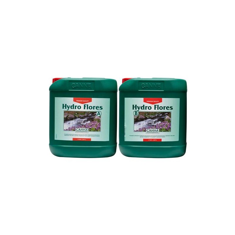 Hydro Flores A e B Bottiglie da 10 L Canna
