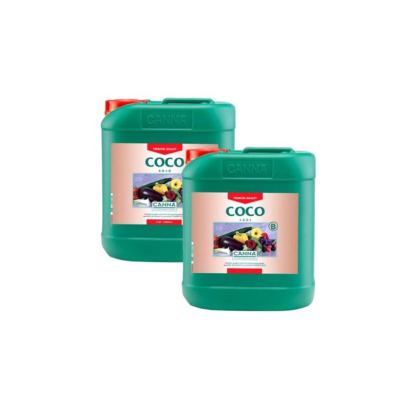 Coco 5 L Bottiglie A e B Canna