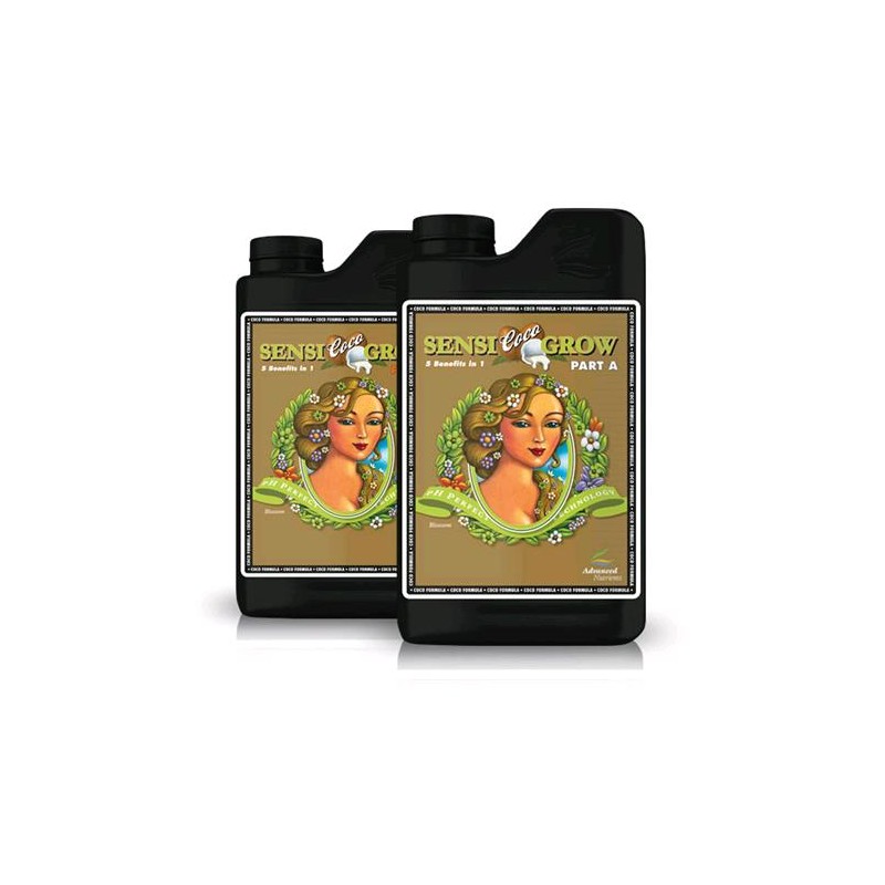 Sensi Coco Grow 10 L Bottiglie A e B PH Perfect Advanced Nutrients