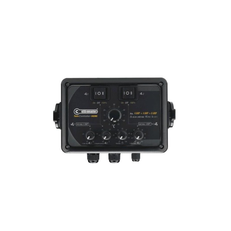 Cli Mate Twin Controller Humi 12+12A Cli-mate