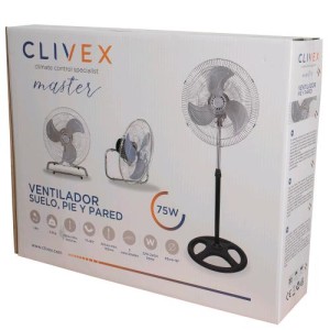 Industrielüfter 3 IN 1 45cm (75W) Clivex
