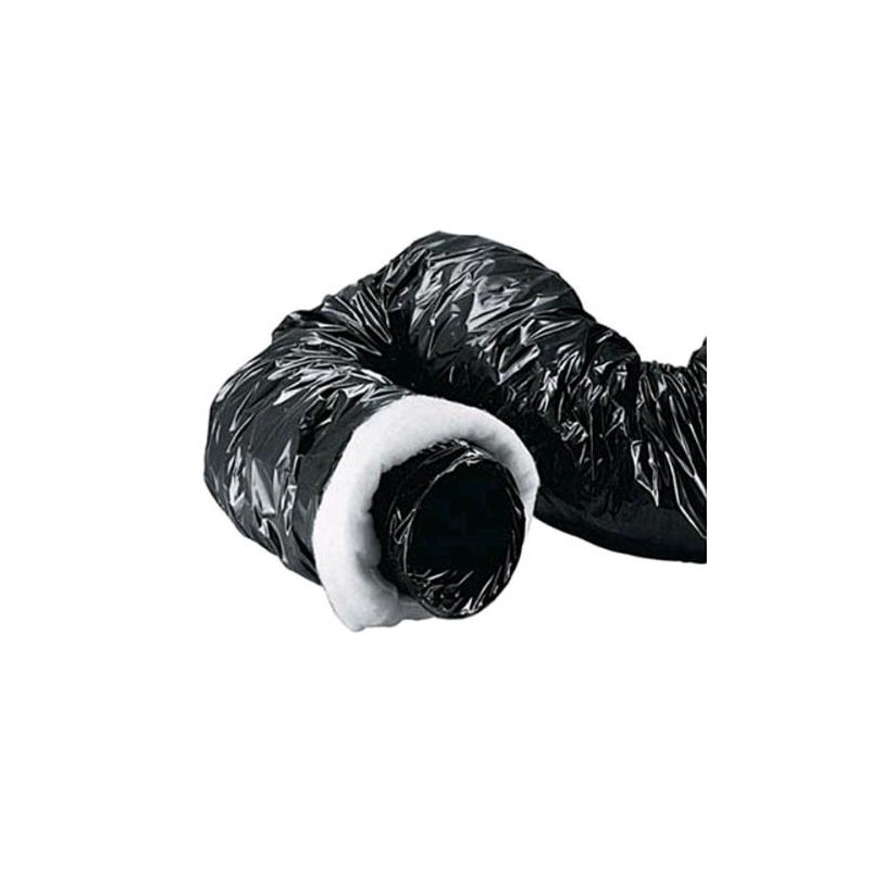 Sound-Absorbing Duct With Vapor-Resistant Coating Ø 150 Box 10 MT Idrogrow