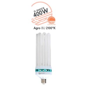 g Shock 400W Agro Lampe CFL à Basse Consommation 2100°K Cultilite