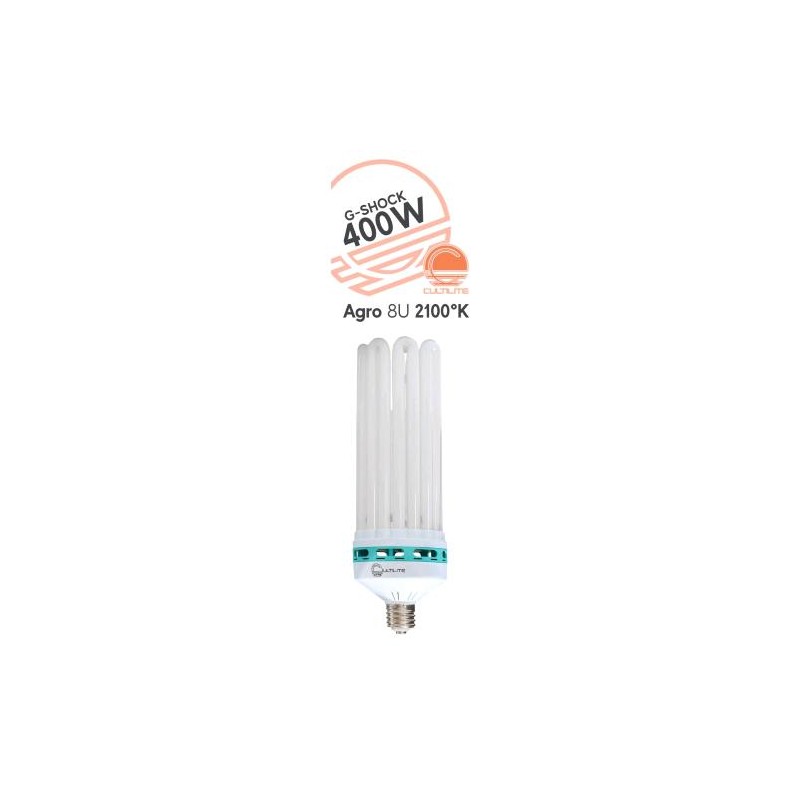 g Shock 400W Agro CFL Niedrigverbrauchslampe 2100°K Cultilite