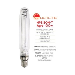 Bombilla HPS Son T Agro 1000 W Cultilite