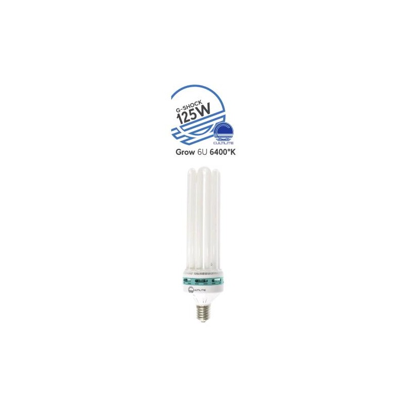 g Shock 125W Grow CFL Niedrigverbrauchslampe 6400°K Cultilite