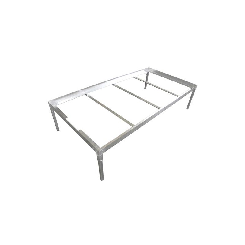 Danish Tray Soporte de Mesa Grande 101X204X(47-45) Para Bandeja de Drenaje Idrogrow