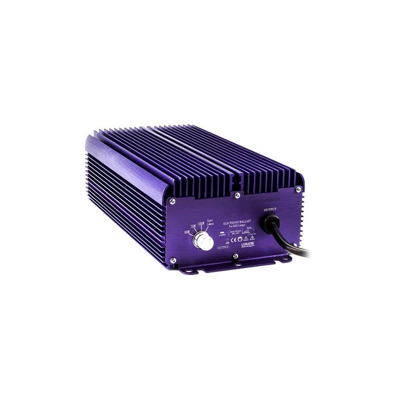 E Balasto DIM. 1000W (600W 750W 1000W 1000W Super LUMEN) Lumatek
