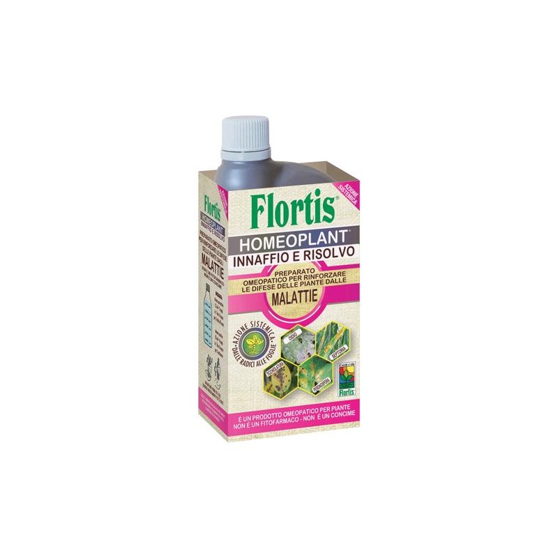 Preparato Omeopatico Contro le Malattie nelle Piante 750 ml Homeoplant Flortis