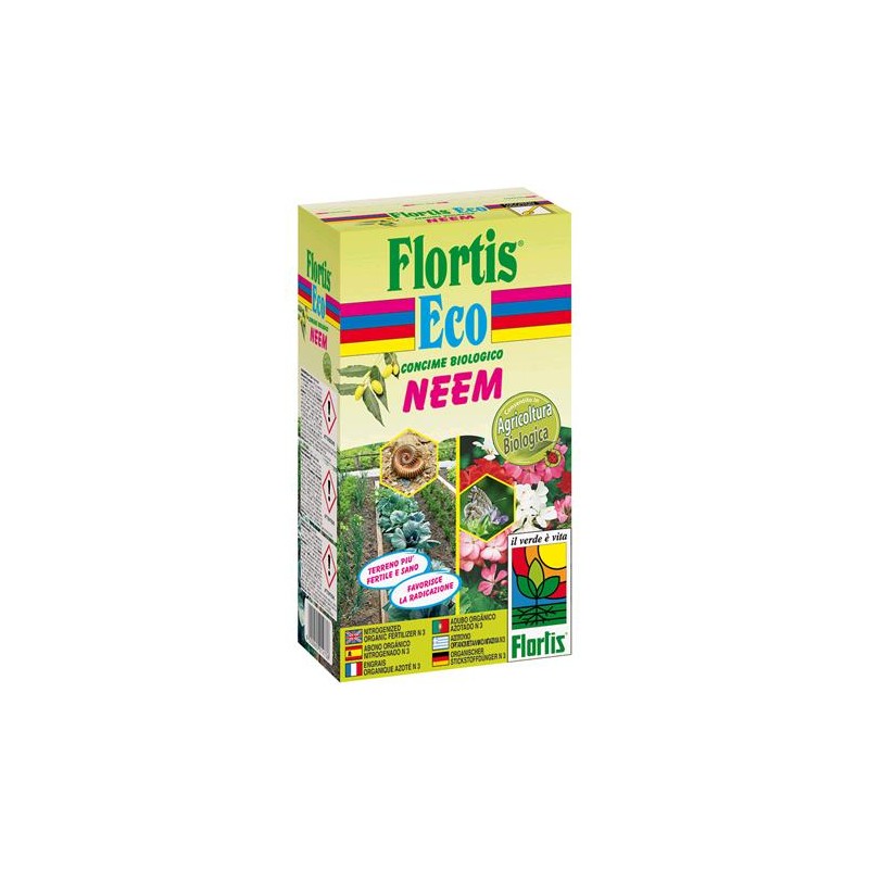 Eco Neem Fertilizante Orgánico en Polvo 800G Flortis
